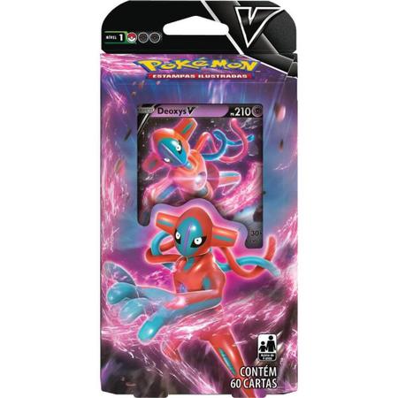 Carta Pokémon Original Deoxys V Copag Português