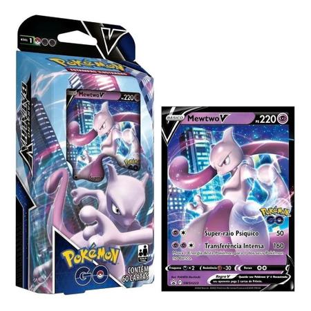 Pokémon Go Baralho Batalha V - Deck Mewtwo V - Copag - Deck de