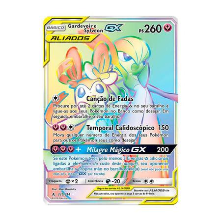 Pokémon TCG: Gardevoir e Sylveon GX (225/214) - SM10 Elos