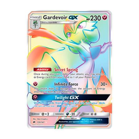 Pokémon TCG: Gardevoir GX (140/147) - SM3 Sombras Ardentes - Pokémon  Company - Jogos de Cartas - Magazine Luiza