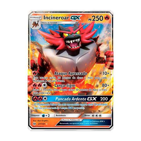 Pokémon TCG: Solgaleo GX (155/149) - SM1 Sol e Lua - Pokémon Company -  Jogos de Cartas - Magazine Luiza