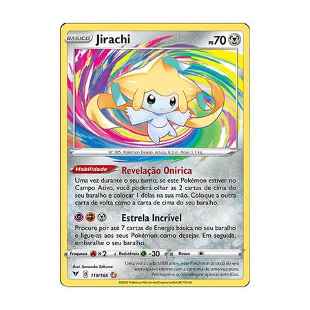 Pokémon TCG: Jirachi (119/185) - SWSH4 Voltagem Vívida - Pokémon