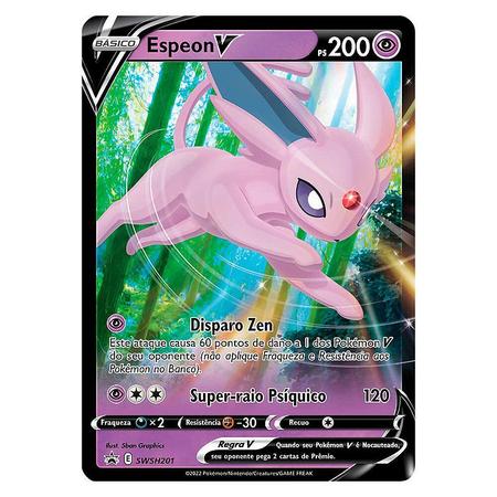 Pokémon TCG: Lata Colecionável Heróis V - Espeon V - Pokémon Company - Deck  de Cartas - Magazine Luiza