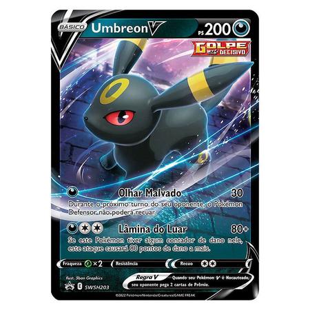 Pokémon TCG: Lata Colecionável Heróis V - Umbreon V - Pokémon Company -  Deck de Cartas - Magazine Luiza