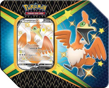 Card Pokemon Raro Shiny + 5 Cartas De Brinde Copag Original