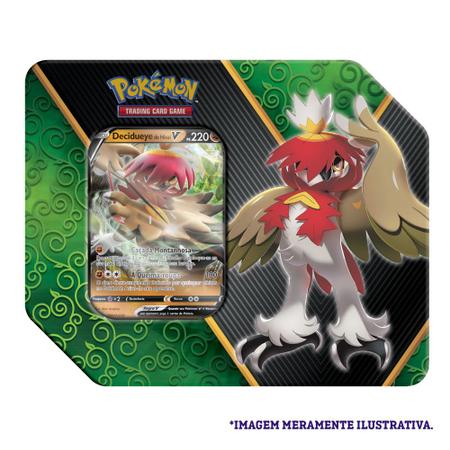 Imagem de Pokémon TCG Lata Poderes Divergentes Decidueye V - Copag