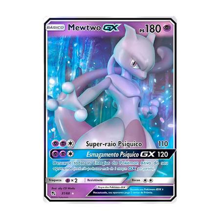 TIREI SHINY MEWTWO GX, CARTA RARA do POKEMON TCG , DESTINOS