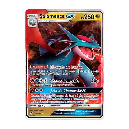 Pokémon TCG: Salamence GX (44/70) - SM7.5 Dragões Soberanos