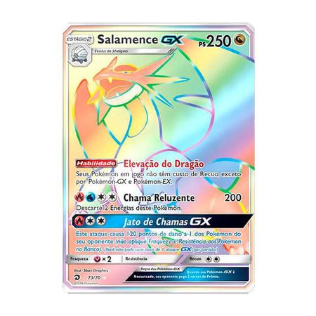 Pokémon TCG: Salamence GX (73/70) - SM7.5 Dragões Soberanos