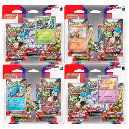 Pack 10 Cartas Sv2 Pokémon Modelos Sortidos