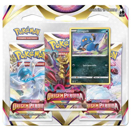 Pokémon TCG: SWSH11 Origem Perdida 2 Quad Pack - Weavile e