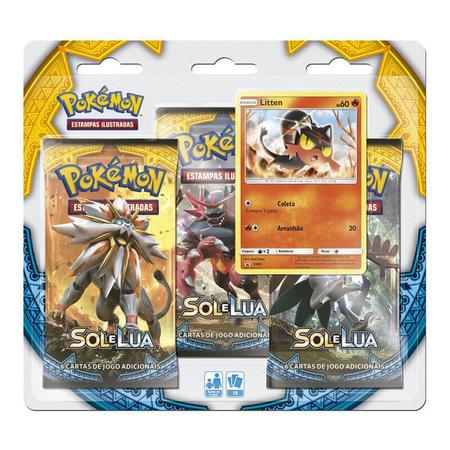 POKEMON TRIPLE PACK SOL E LUA 6 LUZ PROIBIDA REGIGIGAS