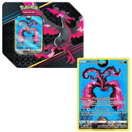 Lata Pokémon Realeza Absoluta Articuno De Galar - 31 Cartas - Copag - Deck  de Cartas - Magazine Luiza