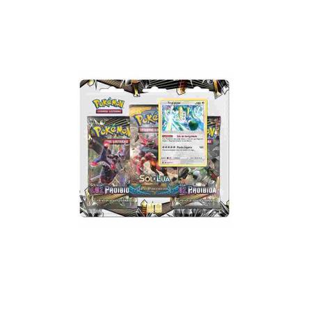 Jogo de Cartas Pokemon Pack Sol e Lua, Copag, Multicor