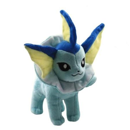 Pokemon Vaporeon 19cm Pelúcia Evoluções Eevee Evolution - Manú Presentes -  Pelúcia - Magazine Luiza