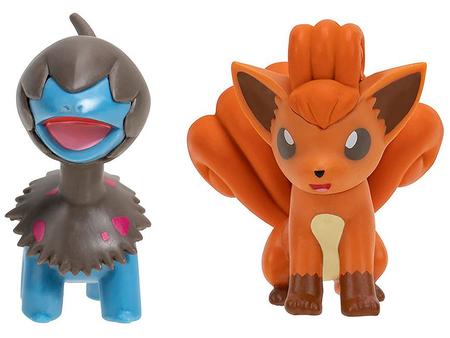 Boneco Pokemon Vulpix e Pokebola - 2606 sunny brinquedos em