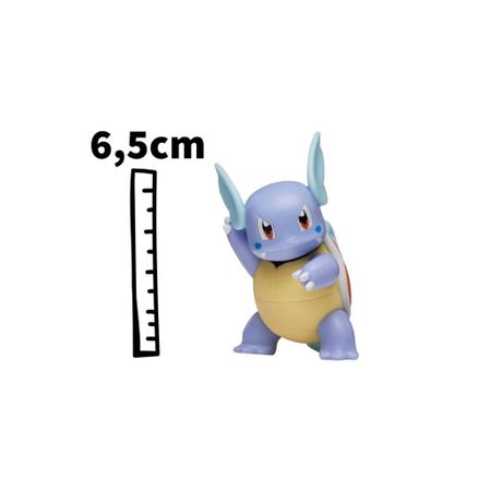 Pokémon - Figuras De Ação - Wartortle - 2783 - Sunny - Real Brinquedos