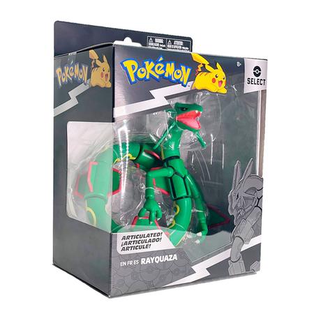 Brinquedo Boneco Pokemon Select Rayquaza Articulado 2673