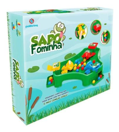 Jogo Infantil Sapo Come Bolinhas Jogue com Amigos Brincadeira Diversão  PB503 : : Brinquedos e Jogos