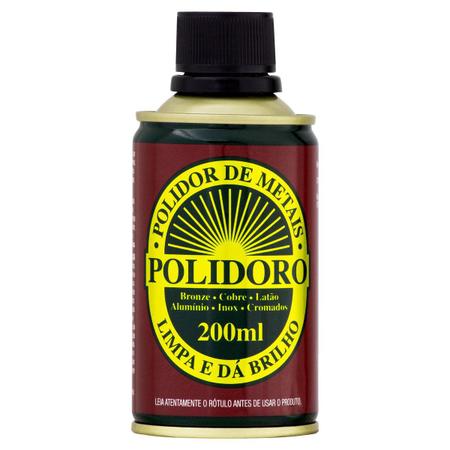 Imagem de Polidor de Metais Limpa e dá Brilho 200ml Bronze Cobre etc