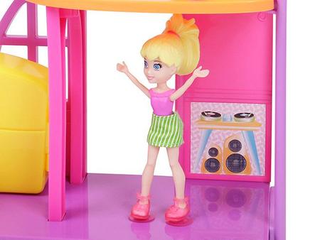 Polly Cola e Descola Sala de Jogos com Acessórios - Mattel