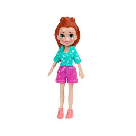 Boneca Polly Pocket Lila Com Bichinho - Mattel Gdm11