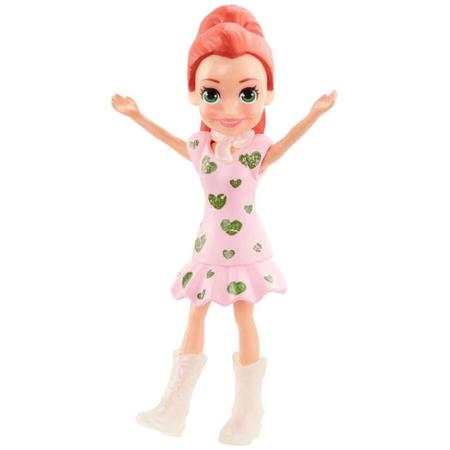 Imagem de Polly Pocket Básica Lila Vestido Rosa Happy Hour - Mattel