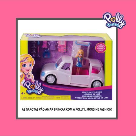 Mini Polly Carro, Brinquedo Mattel Usado 90928101