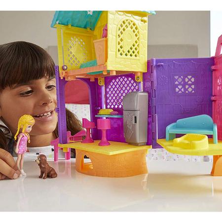 Playset Polly Pocket Club House - Espaços Secretos Mattel