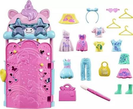 Polly Pocket - Pacote de Modas 19 Peças Hkv90 - MP Brinquedos