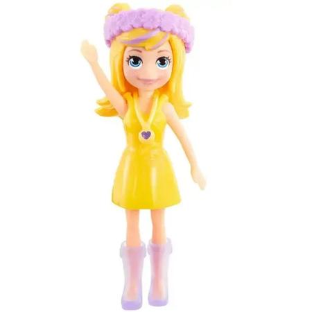 Conjunto Polly Pocket Pequeno Polly Fashion Floral - Mattel