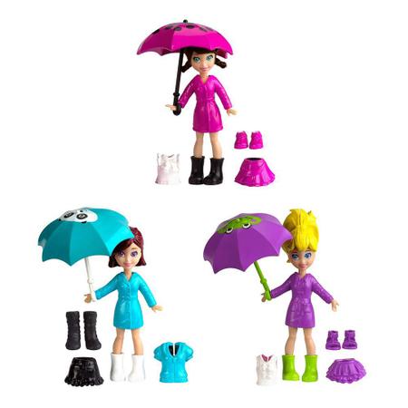 Polly Pocket Diversão Na Chuva - Mattel - A sua Loja de Brinquedos