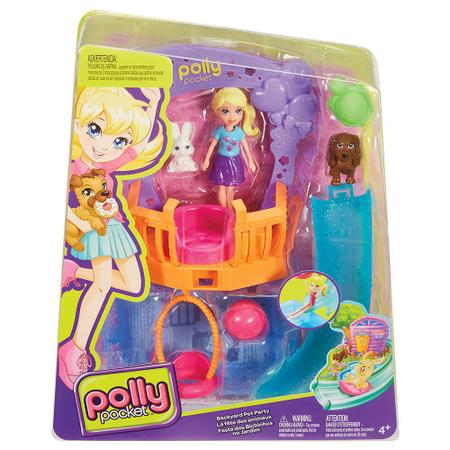 Polly Pocket Festa no Jardim com Bichinhos - Mattel