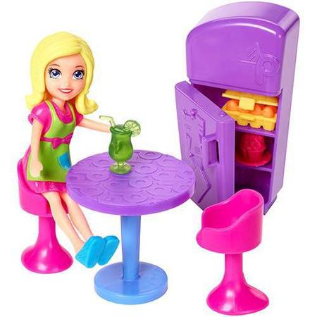 Food Truck 2 em 1 Da Polly Pocket - Mattel GDM20 - Noy Brinquedos