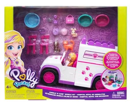 Imagem de Polly Pocket Hospital Móvel dos Bichinhos Mattel