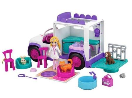 Imagem de Polly Pocket Hospital Móvel dos Bichinhos Mattel