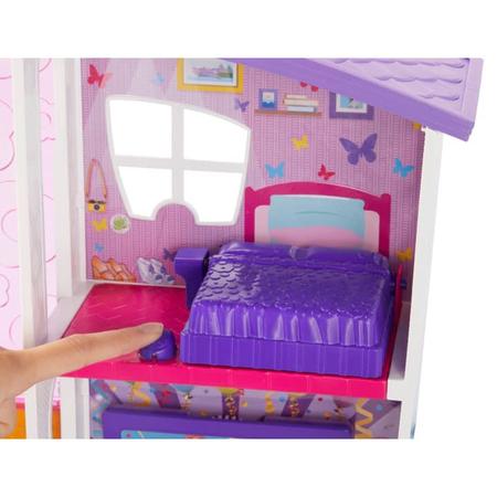 Polly Pocket Mega Casa de Supresas 60 cm Com elevador e boneca - Mattel em  Promoção na Americanas