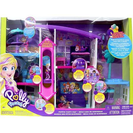 Polly Pocket Mega Casa de Surpresas, Mattel