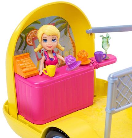 Polly Pocket Mega Trailer da Polly FRY86 Mattel - brincasa