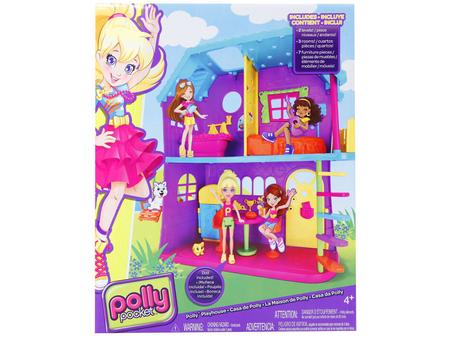 Polly Pocket Casa Clube Lugares Secretos e Acessórios GMF81 - Mattel -  Bonecas - Magazine Luiza