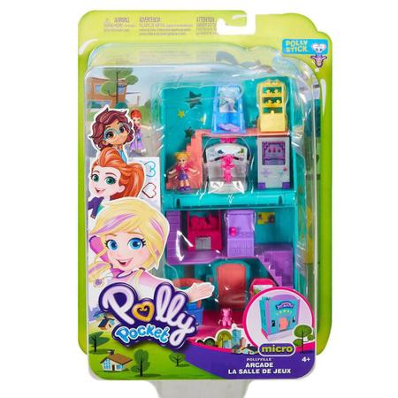 Micro Polly Pocket Pollyville Salão De Jogos GFP41 - Mattel - Bonecas e  Acessórios - Magazine Luiza