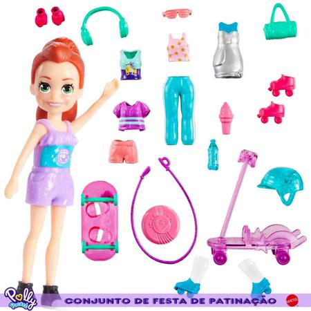 Boneca - Polly Pocket - Conjunto de Looks Verde - MATTEL