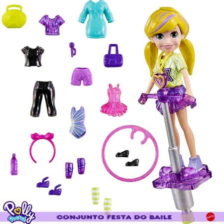 Boneca Polly Pocket Conjunto Festa Do Baile Mattel
