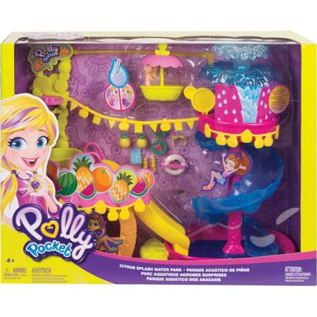 Boneca Polly Pocket - Quiosque Parque dos Abacaxis - GFR00 - Mattel - Real  Brinquedos