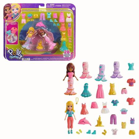 Polly Pocket - Pacote de Modas 19 Peças Hkv94 - MP Brinquedos