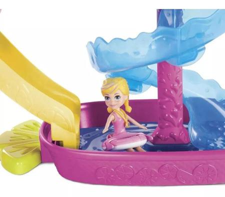 Polly Parque Aquatico Mattel FNH13 - Patota Brinquedos