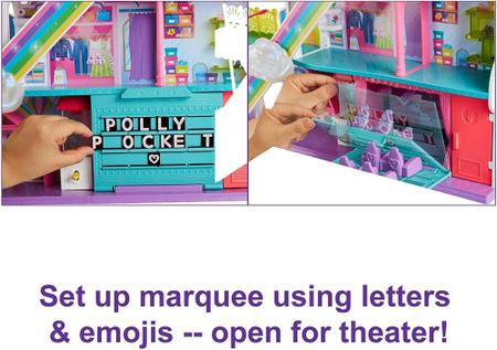 Polly Pocket Playset Shopping Doces Surpresas, Multicolorido, HHX78 :  : Brinquedos e Jogos