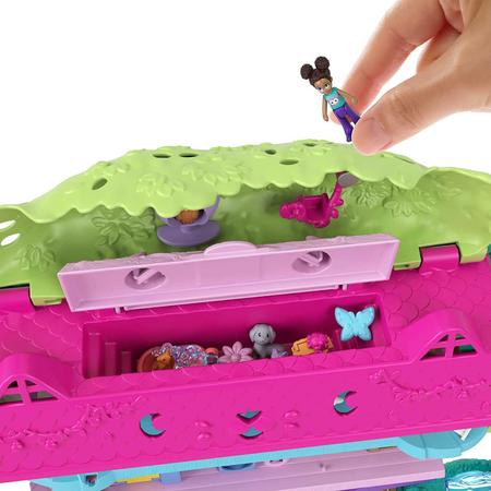 Polly Pocket Pollyville Aventuras na Casa da Árvore Mattel