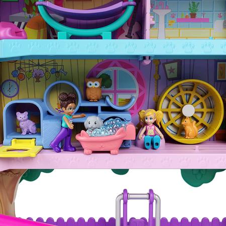 Polly Pocket Pollyville Aventuras na Casa da Árvore Mattel