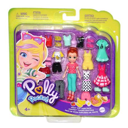 Boneca POLLY Pocket Pronta para a Festa KIT Fabuloso Mattel GFT97